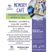 Memory Cafe at Jefferson Public Library