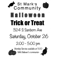 St Mark's Community Halloween Trick or Treat