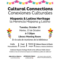 Cultural Connections / Conexiones Culturales