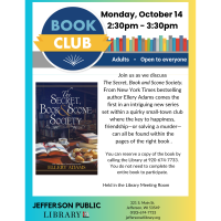 Adult Book Club at the Jefferson Public Library