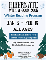 Jefferson Public Library Winter Reading Program 2023