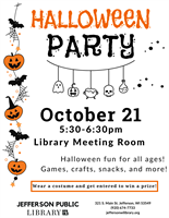 Halloween Party at the Library