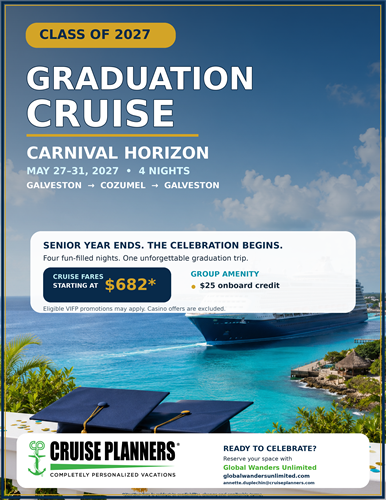 2027 Graduation Cruise on Carnival Horizon
