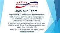 Lead Case Manager/Support Services Position