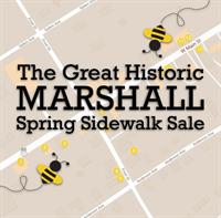 The Great Historic Marshall Spring Sidewalk Sale