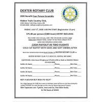 Dexter Rotary Club Golf Scramble