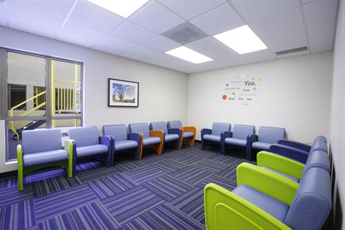 Our treatment rooms provide a spacious and clean atmosphere for therapeutic work. 