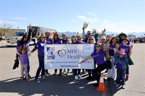 Our employees at the 2023 Marana Founder's Day Parade