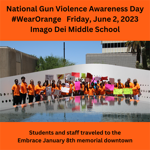 Rallying on National Gun Violence Awareness Day