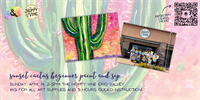 Sunset Cactus Paint and Sip at Hoppy Vine Oro Valley