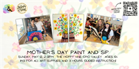 Mother’s Day Partner Paint and Sip at Hoppy Vine Oro Valley