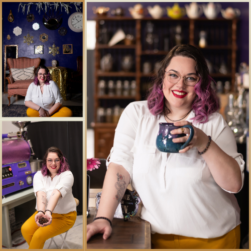 Our owner and "Witch in Charge", Lydia.