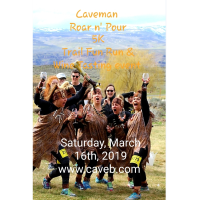 Caveman Roar & Pour 5K Trail Fun Run & Wine Tasting Event