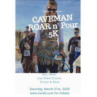 Caveman Roar n' Pour 5K Trail Fun Run & Wine Tasting Event