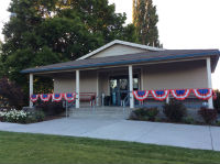 George Community Hall, ready for July 4!