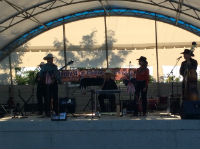 The Jangles onstage at George on July 4