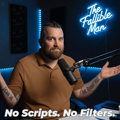 Behind Closed Mics: Fallible & Unfiltered Podcast Art
