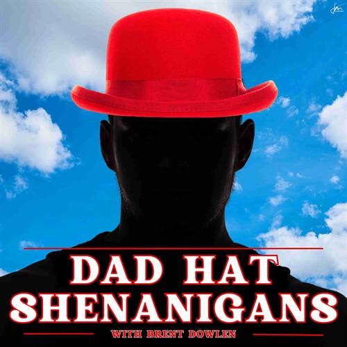 the Dad Hat Shenanigans Podcast Cover Art
