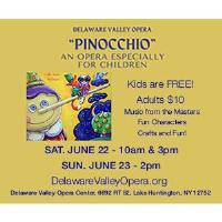 "PINOCCHIO" An Opera Especially For Children