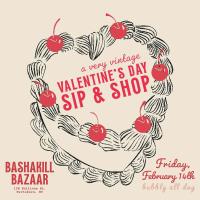 A Very Vintage Valentine's Day Sip & Shop