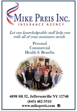 Mike Preis, Inc. Insurance