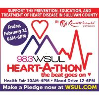 Welcoming the Community to the 98.3 WSUL Heart-A-Thon