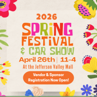 Sponsorship Opportunities Now Open for 2026 Spring Festival & Car Show at Jefferson Valley Mall