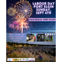 Labour Day Fireworks - Port Elgin