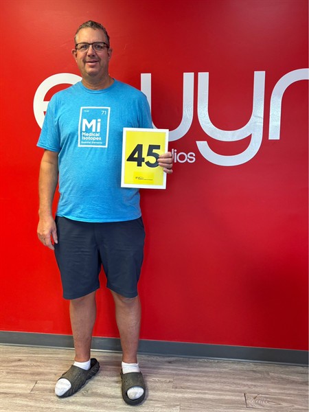 Way to go Doug!  Looking and feeling great!