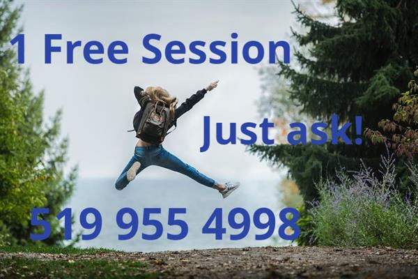 That's right.  Are you curious, ask for a free session to experience this for yourself.