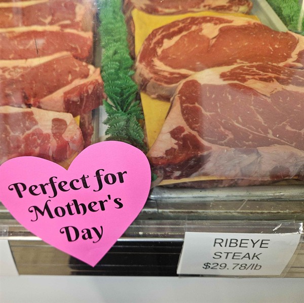 Fresh Steaks cut daily