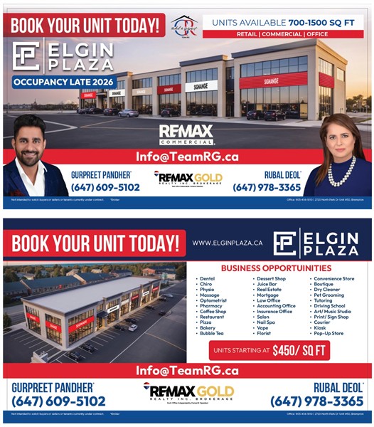 Pre Contruction Plaza in Port Elgin