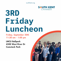 3rd Friday Networking Luncheon South Kent Chamber