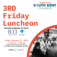 3rd Friday Networking Luncheon South Kent Chamber