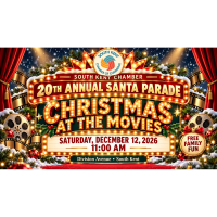 South Kent Chamber's 20th Annual 2026 Santa Parade - Christmas at the Movies
