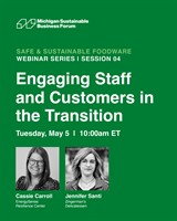 Safe and Sustainable Foodware: Engaging Staff and Customers in the Transition