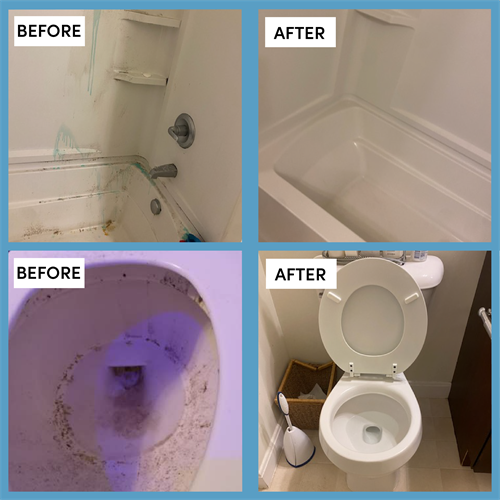 Unbelievable Bathroom Transformation! Our house cleaning services Holland team eliminated that stubborn soap scum. If you need a thorough deep cleaning near me, trust the top cleaning company near me— think Keep!