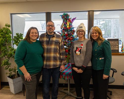 Couldn't do it without the support of family