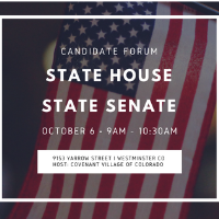 Candidate Forum: State House & Senate