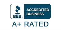 "A+" Rated with the Better Business Bureau