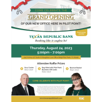 Grand Opening & Ribbon Cutting - Texas Republic Bank