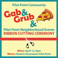 Ribbon Cutting - Pilot Point Neighborhood Events