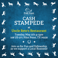 Cash Stampede - Uncle Betos Mexican Restaurant