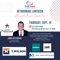 2024 Legislative Update with Texas State Representative, Jared Patterson