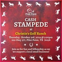 Cash Stampede at Christie's Golf Ranch