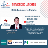 2025 Legislative Update with Texas State Representative, Jared Patterson