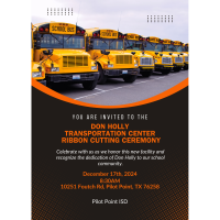 Ribbon Cutting - Don Holly Transportation Center