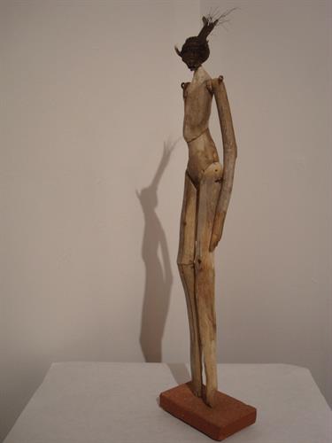 Sentinel, Found Objects Sculpture by Juan Rodriuez