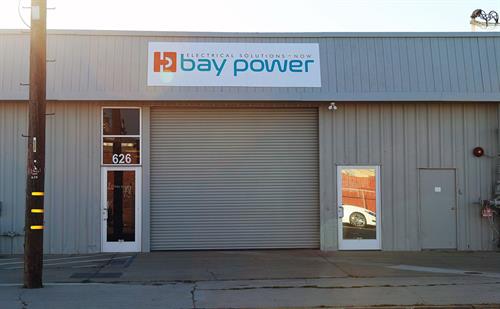 Bay Power in Modesto shop entrance