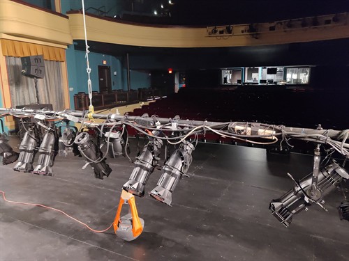 Theater lighting installation and service